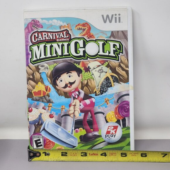 Carnival Games Mini Golf Wii Video Game By 2K Play E For Everyone Untested - Picture 5 of 6